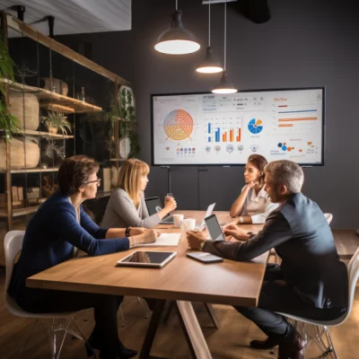 Møde om omnichannel strategi